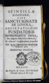 Scintillae ignatianae, sive, Sancti Ignatii de Loyola, Societatis Jesu fundatoris apophtegmata sacra