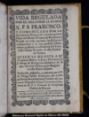 Vida regulada por el Seraphin llagado N.P.S. Francisco, y comunicada por la Santidad de Nicolao IV a