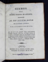 Sermon de la primera dominica de adviento, predicado al rey nuestro se?or en su real capilla, el