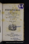 Le portefeuille du jeune amateur de la nature, de l'histoire et de l'art, ou, Description methodiqu