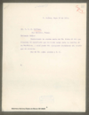 [Carta de Francisco I. Madero a C. H. Hoffman sobre su salida a la capital]