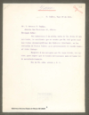 [Carta de Francisco I. Madero a Antonio F. Oca?as sobre las vistas cinematograficas que saco del