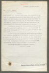 [Carta de Francisco I. Madero a Silvestre Terrazas suplicandole informe en su diario a los chihuahue