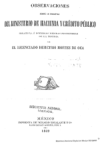 Observaciones sobre la iniciativa del Ministerio de Hacienda y Credito Publico relativa a diversa