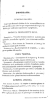 [Programa de estudios del Seminario de Minas en el a?o 1849].