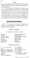 Contribuciones impuestas a las fincas rusticas y urbanas, por decreto de la Exma. Asamblea Municipa