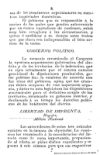 Dictamen de la Comision Especial de la Camara de Senadores del soberano Congreso Constitucional en