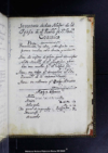 Inventario de las alajas [sic] de la yglesia [sic] de el pueblo de Sn. Francisco Chilpan