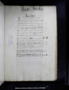 Libro de inventario de alhajas de sachristia y demas offissinas [sic] de este Convento de SAntiago T