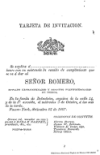 Banquete dado en obsequio del se?or don Matias Romero, enviado extraordinario y ministro plenipote